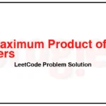 628-Maximum-Product-of-Three-Numbers-LeetCode-Problem-Solution