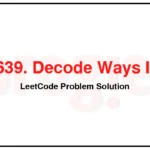 639-Decode-Ways-II-LeetCode-Problem-Solution