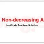 665-Non-decreasing-Array-LeetCode-Problem-Solution