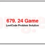 679-24-Game-LeetCode-Problem-Solution