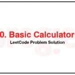 770-Basic-Calculator-IV-LeetCode-Problem-Solution