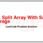 805-Split-Array-With-Same-Average-LeetCode-Problem-Solution