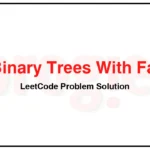 823-Binary-Trees-With-Factors-LeetCode-Problem-Solution