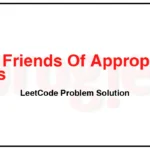 825-Friends-Of-Appropriate-Ages-LeetCode-Problem-Solution