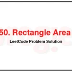 850-Rectangle-Area-II-LeetCode-Problem-Solution