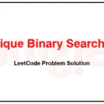 95-Unique-Binary-Search-Trees-II-LeetCode-Problem-Solution