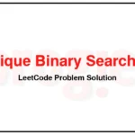 96-Unique-Binary-Search-Trees-LeetCode-Problem-Solution