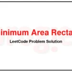 963-Minimum-Area-Rectangle-II-LeetCode-Problem-Solution