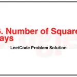 996-Number-of-Squareful-Arrays-LeetCode-Problem-Solution