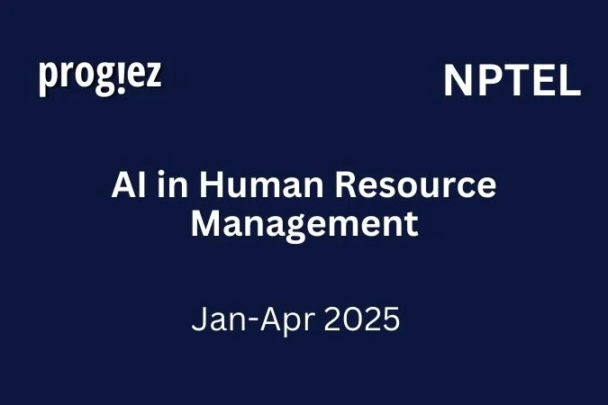 AI in Human Resource Management Nptel Week 5 Answers