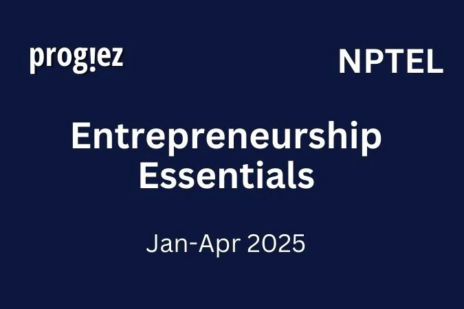 Entrepreneurship Essentials Nptel Week 5 Quiz Answers