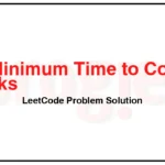 2589-Minimum-Time-to-Complete-All-Tasks-LeetCode-Problem-Solution