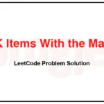 2600-K-Items-With-the-Maximum-Sum-LeetCode-Problem-Solution