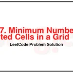 2617-Minimum-Number-of-Visited-Cells-in-a-Grid-LeetCode-Problem-Solution