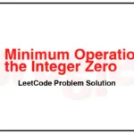 2749-Minimum-Operations-to-Make-the-Integer-Zero-LeetCode-Problem-Solution