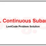 2762-Continuous-Subarrays-LeetCode-Problem-Solution