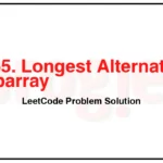 2765-Longest-Alternating-Subarray-LeetCode-Problem-Solution