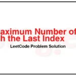 2770-Maximum-Number-of-Jumps-to-Reach-the-Last-Index-LeetCode-Problem-Solution