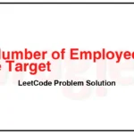 2798-Number-of-Employees-Who-Met-the-Target-LeetCode-Problem-Solution