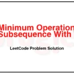 2835-Minimum-Operations-to-Form-Subsequence-With-Target-Sum-LeetCode-Problem-Solution