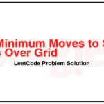 2850-Minimum-Moves-to-Spread-Stones-Over-Grid-LeetCode-Problem-Solution