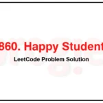 2860-Happy-Students-LeetCode-Problem-Solution