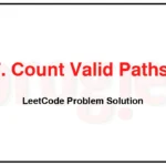 2867-Count-Valid-Paths-in-a-Tree-LeetCode-Problem-Solution