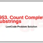 2953-Count-Complete-Substrings-LeetCode-Problem-Solution