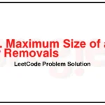 3002-Maximum-Size-of-a-Set-After-Removals-LeetCode-Problem-Solution