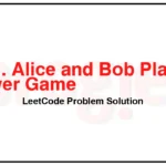 3021-Alice-and-Bob-Playing-Flower-Game-LeetCode-Problem-Solution