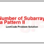 3036-Number-of-Subarrays-That-Match-a-Pattern-II-LeetCode-Problem-Solution