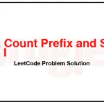 3042-Count-Prefix-and-Suffix-Pairs-I-LeetCode-Problem-Solution