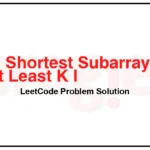 3095-Shortest-Subarray-With-OR-at-Least-K-I-LeetCode-Problem-Solution