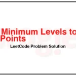 3096-Minimum-Levels-to-Gain-More-Points-LeetCode-Problem-Solution