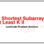 3097-Shortest-Subarray-With-OR-at-Least-K-II-LeetCode-Problem-Solution