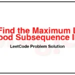 3177-Find-the-Maximum-Length-of-a-Good-Subsequence-II-LeetCode-Problem-Solution