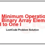 3191-Minimum-Operations-to-Make-Binary-Array-Elements-Equal-to-One-I-LeetCode-Problem-Solution