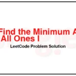 3195-Find-the-Minimum-Area-to-Cover-All-Ones-I-LeetCode-Problem-Solution