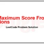 3225-Maximum-Score-From-Grid-Operations-LeetCode-Problem-Solution