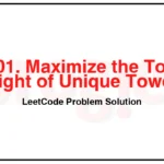 3301-Maximize-the-Total-Height-of-Unique-Towers-LeetCode-Problem-Solution