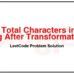 3335-Total-Characters-in-String-After-Transformations-I-LeetCode-Problem-Solution