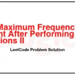 3347-Maximum-Frequency-of-an-Element-After-Performing-Operations-II-LeetCode-Problem-Solution