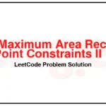 3382-Maximum-Area-Rectangle-With-Point-Constraints-II-LeetCode-Problem-Solution