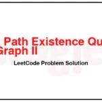 3534-Path-Existence-Queries-in-a-Graph-II-LeetCode-Problem-Solution